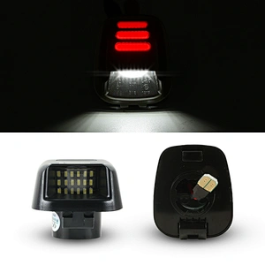 Error free led license plate light for Nissan navara D40 ACMAT ALTV for Suzuki Equator