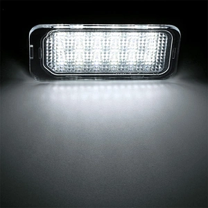 Led  license plate light for Ford  Fiesta JA8 08~  Focus DA3 5D 08~ Focus DYB 10~ S-MAX 06~ C-MAX 10~ Grand C-max 10~