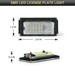 Non-polarity Led  car light number license plate light  for  BMW  Mini Cooper R50.R52.R53
