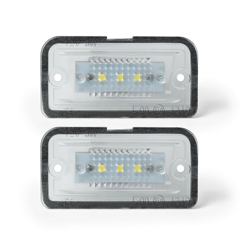 Canbus design led license plate light for Mercedes-Benz W203 C209 W209 A209 R203