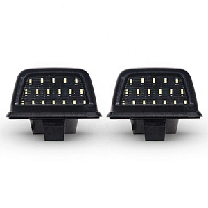 OE socket  plug &play  Led  license plate light for Nissan  Navara D40 Frontier 2005-2007