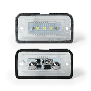 Canbus design led license plate light for Mercedes-Benz W203 C209 W209 A209 R203