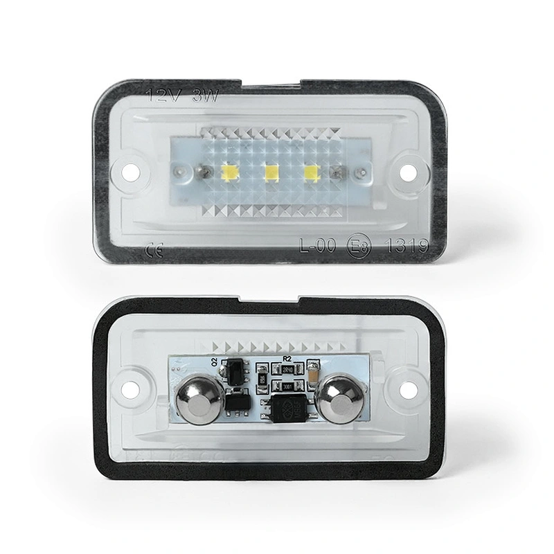 Canbus design led license plate light for Mercedes-Benz W203 C209 W209 A209 R203