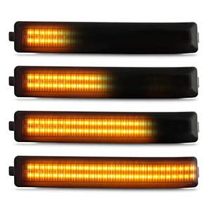 Sequential smoke LED mirror turn signal light indicator for Ford F150 2009-2014/Raptor 2010-2014