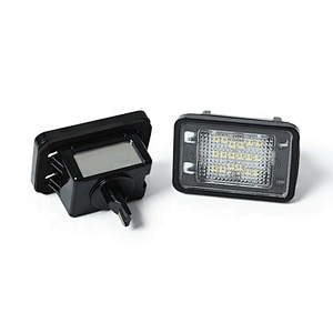 Led car light accessories  LED Led license plate light for Merceds-Benz  GLK-CLASS X204 2007~ OEM part# A2048201056