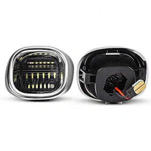 Sliver chrome housing  Led  license plate light for Chevrolet Blaze  1998-2005 S10 Pickup 1998-2004