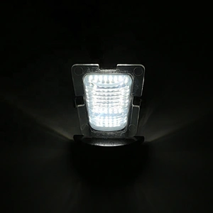 Black Plastic Housing   Led  license plate light for Jeep Wrangler Jk 2007-2018