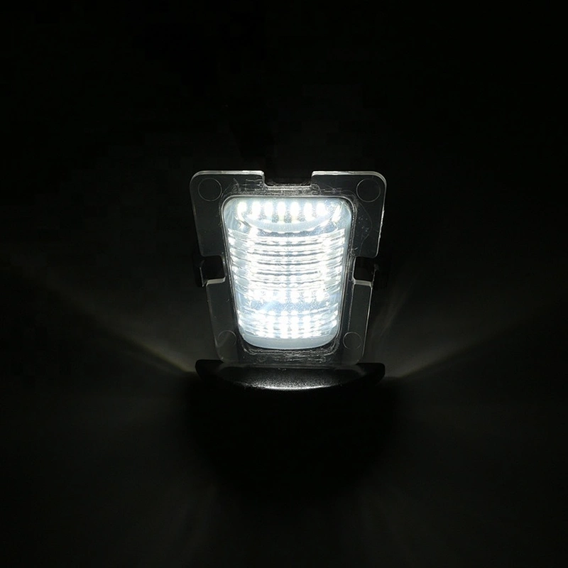 Black Plastic Housing   Led  license plate light for Jeep Wrangler Jk 2007-2018