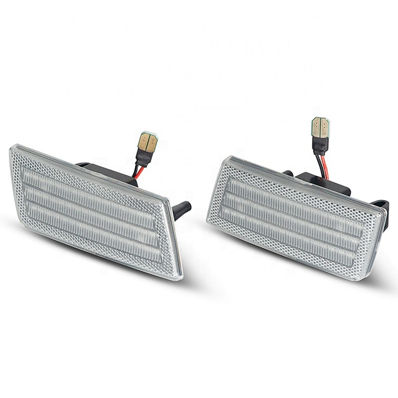 2X Amber LED Front Side Marker Turn Signal Light Lamp For 2005-2010 Chrysler 300