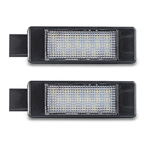 OE socket Led  license plate light for Peugeot  207  2006- 207 CC 2007- 208  2012-2016 308 II  2015- 2008  2015-