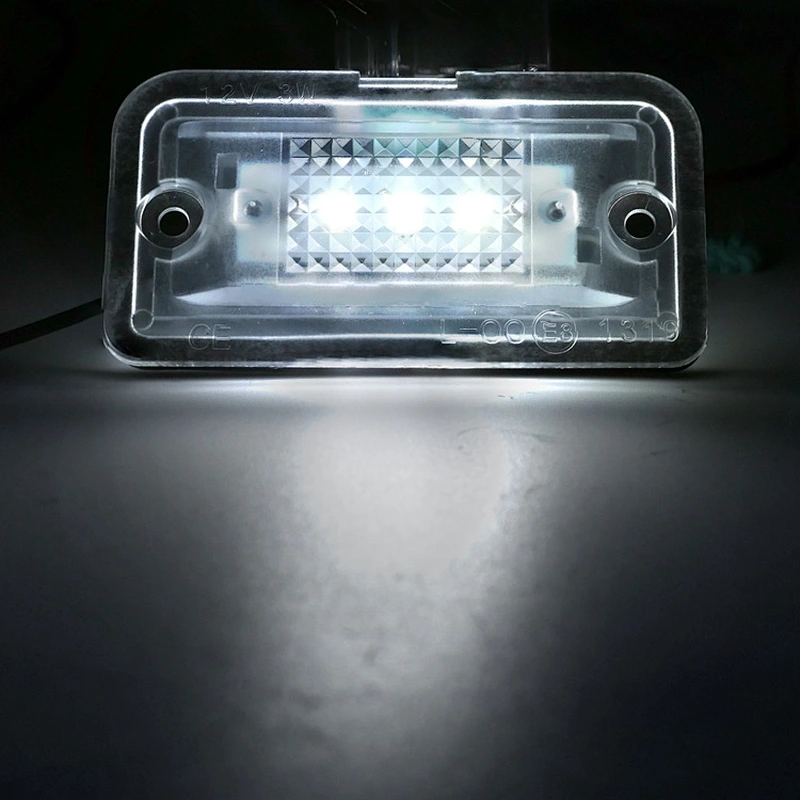 Canbus design led license plate light for Mercedes-Benz W203 C209 W209 A209 R203