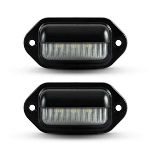 12V or 24V  universal truck LED License Plate Light