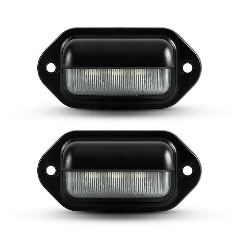 12V or 24V  universal truck LED License Plate Light