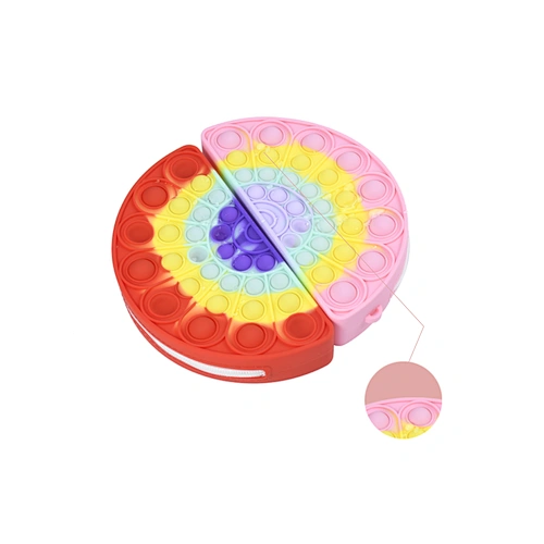 Edunicysh Push Bubble Pop Cute Peacock Fidget Bag is Perfect for Stress Relief and Daily Use