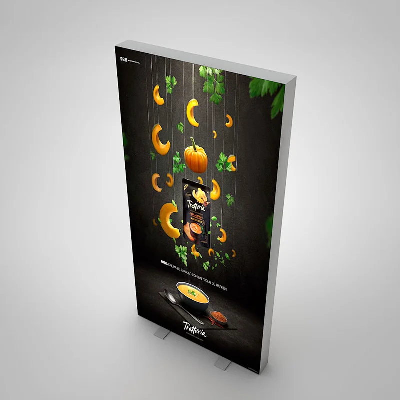 패브릭 라이트 박스 CLD120 양면