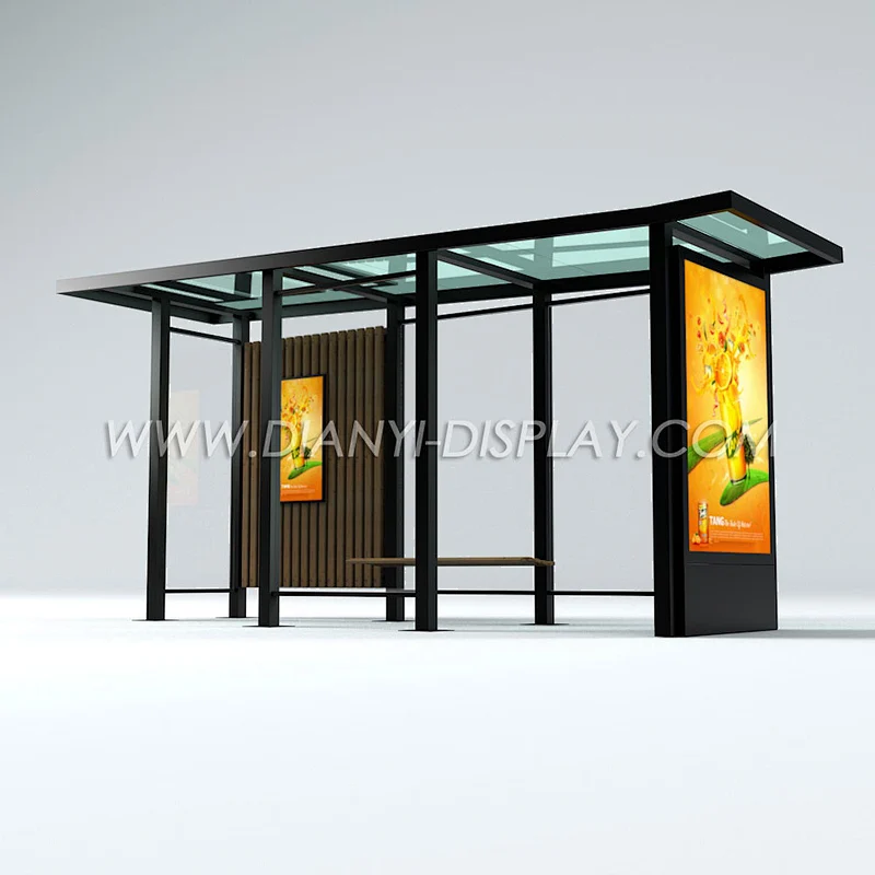 STATION BUS LED 5500X2570X1700