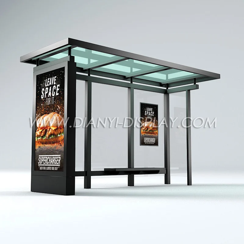 STATION BUS LED 4100X1600X2500
