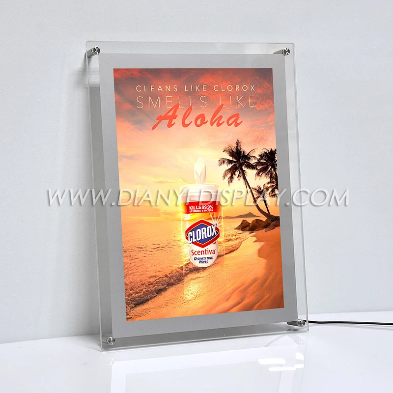 CAJA DE LUZ ACRÍLICA ACW (MONTADA EN PARED)