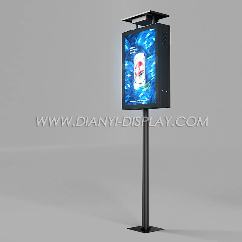 OUTDOOR STANDING LIGHT BOX