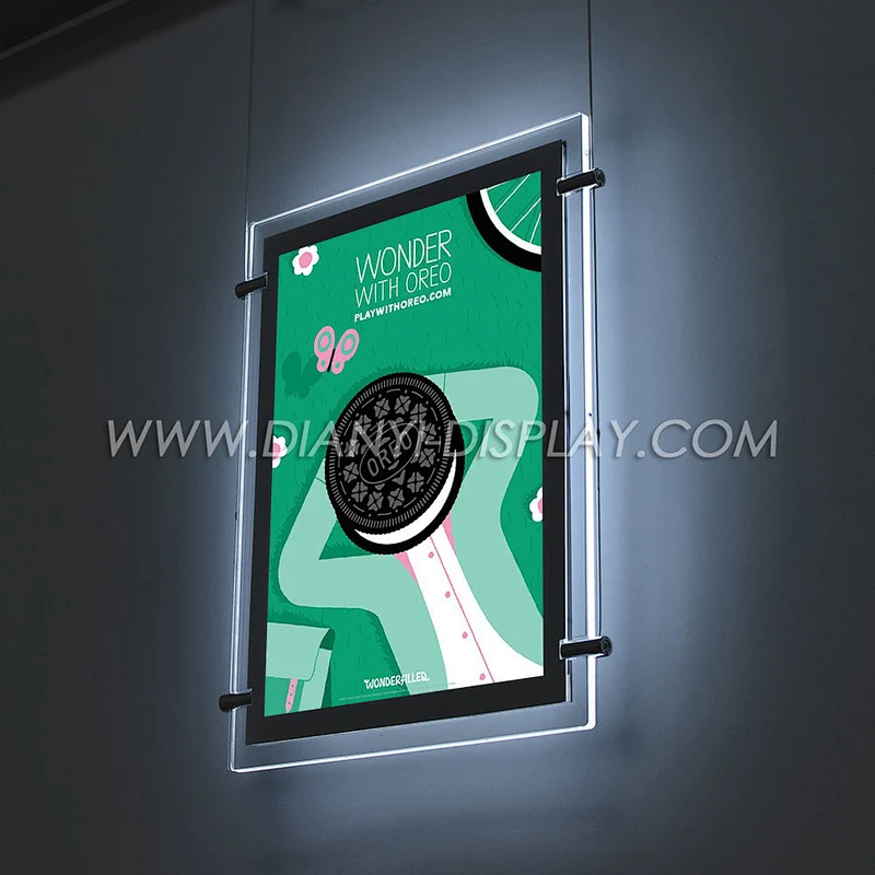 ACRYLIC LIGHT BOX -ACH-1(SIDE HANGING)
