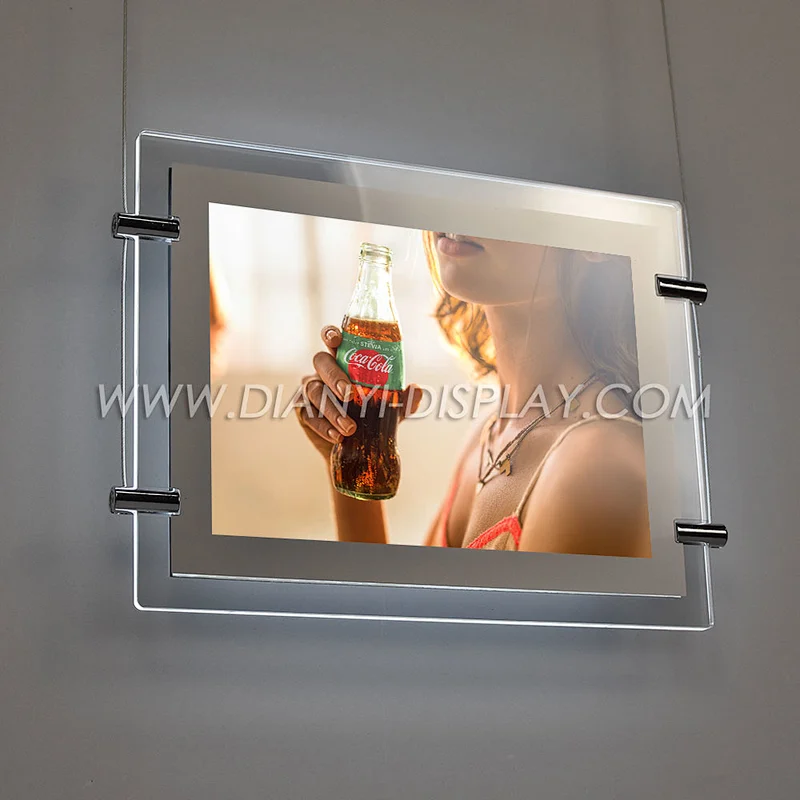 ACRYLIC LIGHT BOX -ACH-1(SIDE HANGING)