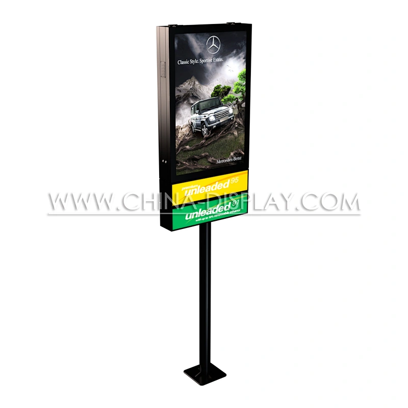 OUTDOOR STANDING LIGHT BOX