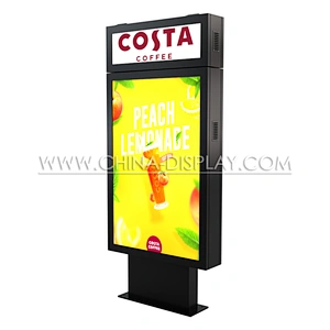 OUTDOOR STANDING LIGHT BOX