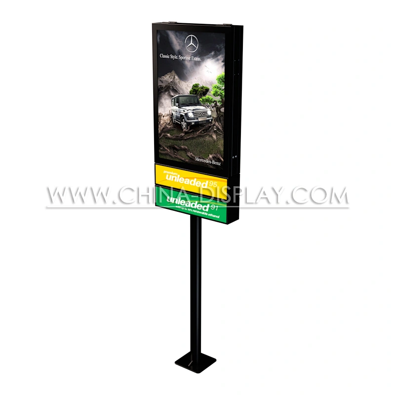 OUTDOOR STANDING LIGHT BOX