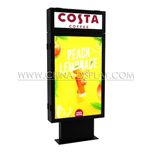 OUTDOOR STANDING LIGHT BOX