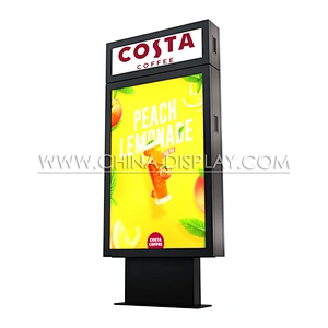 OUTDOOR STANDING LIGHT BOX