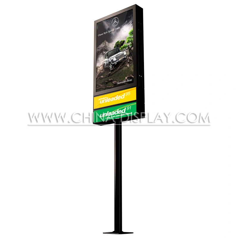 OUTDOOR STANDING LIGHT BOX