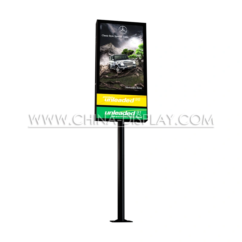 OUTDOOR STANDING LIGHT BOX