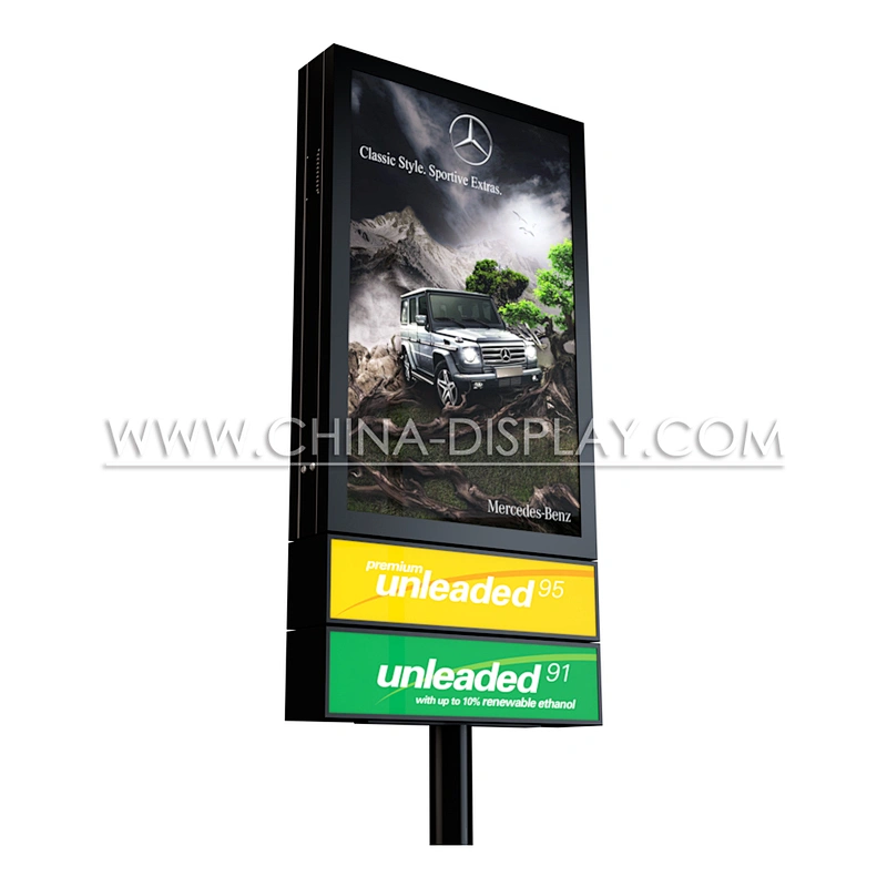 OUTDOOR STANDING LIGHT BOX