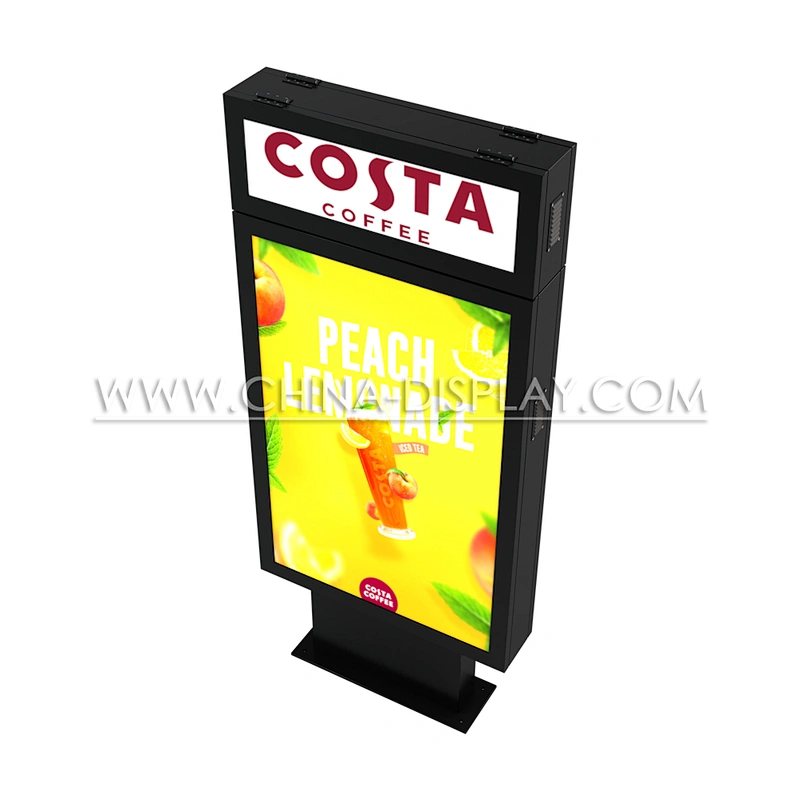 OUTDOOR STANDING LIGHT BOX