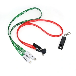 Lanyard Data cable 3 in 1