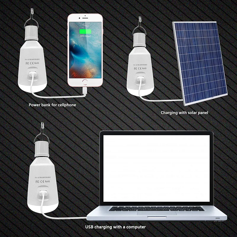 Power Bank&LED 2 in one