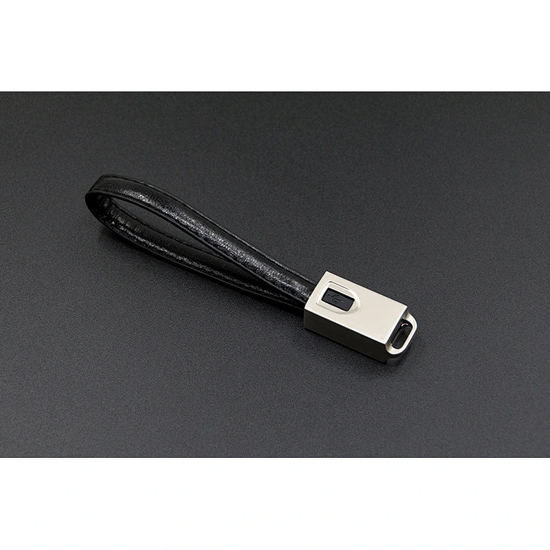 Leather data cable