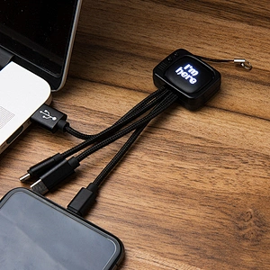 Lighting up logo3 in 1 cable square