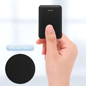 5000MAH Ultra Slim Credit Card size Portable Power Banks Dual USB ports output 5V2A quick charge for IPHONE/SAMSUNG/HUAWEI