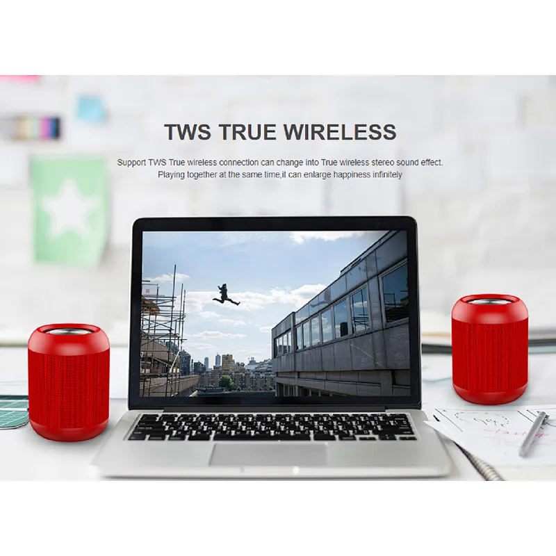 Factory Direct High Quality Mini Bluetooth Speaker 5W Ultra Light Portable IPX6 Waterproof