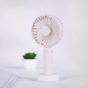 Low budget promotional gifts Portable Hand Held Electrical Table Mini USB Fan small desk fan with 1500mah battery
