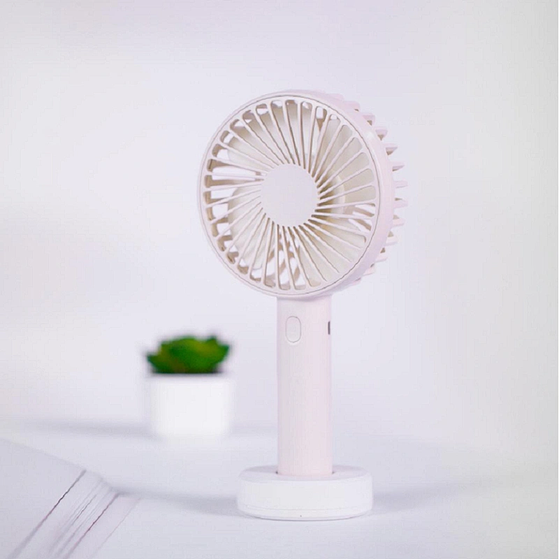 Low budget promotional gifts Portable Hand Held Electrical Table Mini USB Fan small desk fan with 1500mah battery