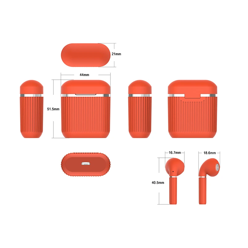 Chipset JL6936D High Quality Wireless Earbuds 72 Hours Standby 3 Hours Playing Clear Talk