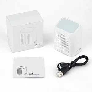 P17 Hotsell Portable Bluetooth Speaker with Light up Logo