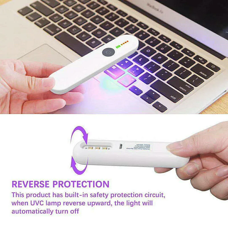 Stock with Fast Delivery Long Time Standby UV Sterilizer Wand Handheld UVC Disinfection Lamp UV Lamp Sterilizer for Household Us