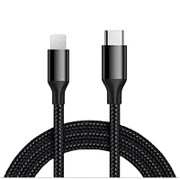 Data cable Type C to Lightning PD fast charge max 5A 480mbps Data exchange compliable with Iphone Ipad Macbook Nylon and copper