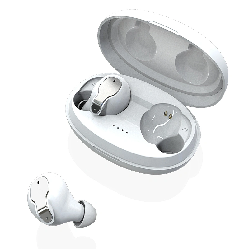 TWS high quality Bluetooth 5.0 Earbuds in ear mini size  Auto pairing detecting and connecting longtime playing and standby