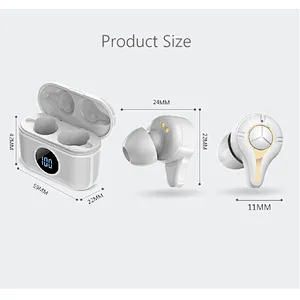 NEW LAUNCHED Smallest TWS in ear Earbuds Bluetooth 5.0 Chipset Bluetrum 8856 Digital battery displaying
