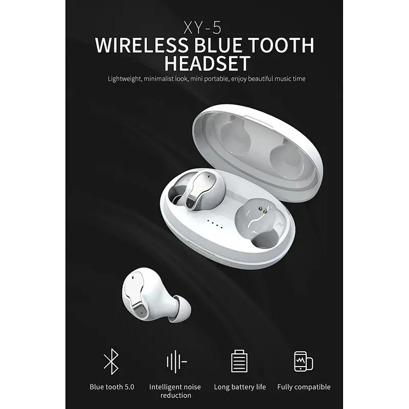 New Product color TWS Bluetooth Earbuds in ear Stereo Sound compliable for IOS Android mobile devices Rechargeable