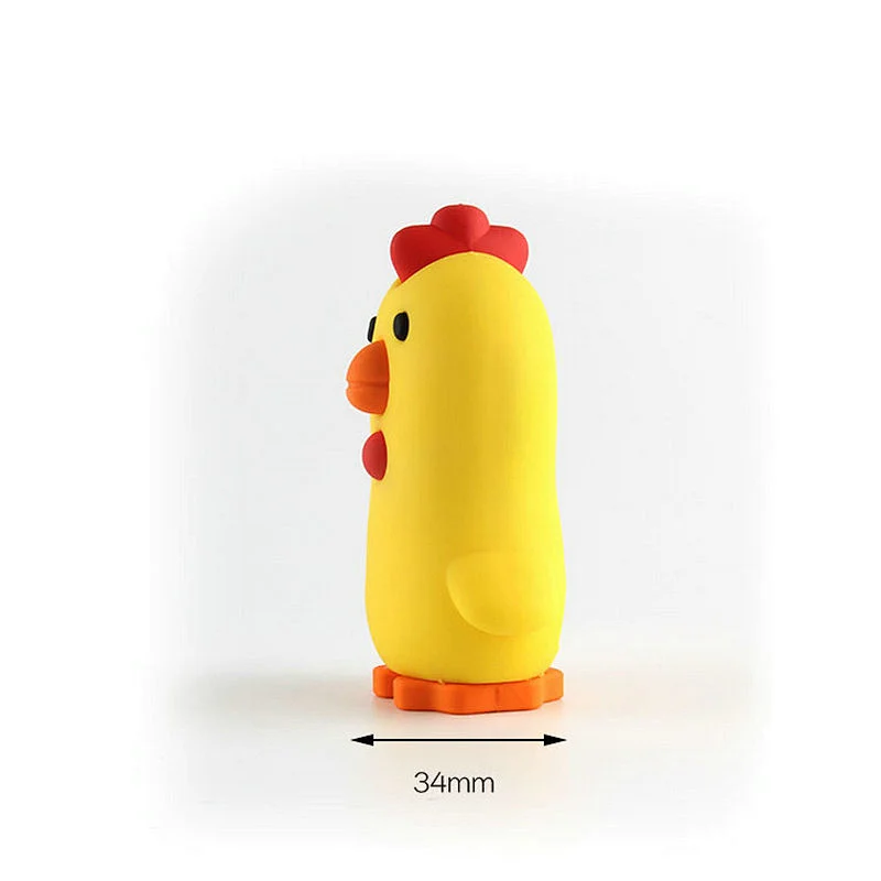 Mini bluetooth speaker custom Chicken Shape Design PVC Portable Speaker